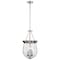 Nuvo Boliver 3-Light Pendant 11 in. Brushed Nickel Clear Seeded Glass 60/7802 - alternate 4